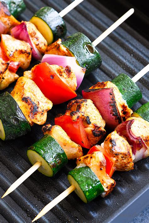 Chili Rubbed Chicken Skewers Recipe - Add a Pinch