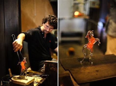 Glass Blowing Demonstration, Italy