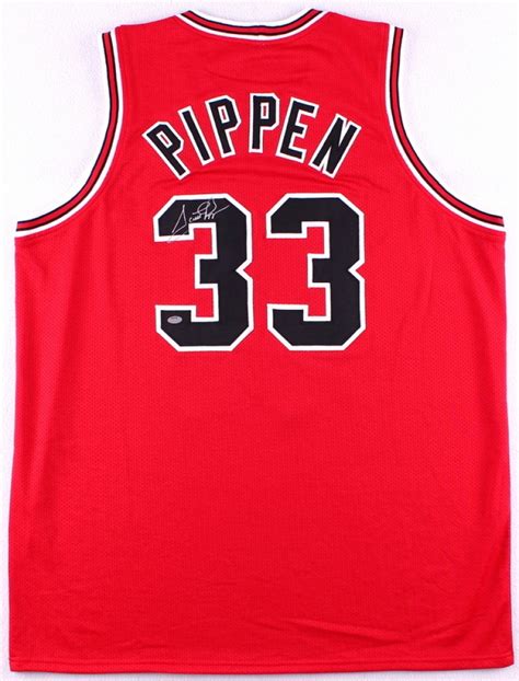 Scottie Pippen Signed Bulls Jersey - Sports Jersey (#1750693) - HD ...