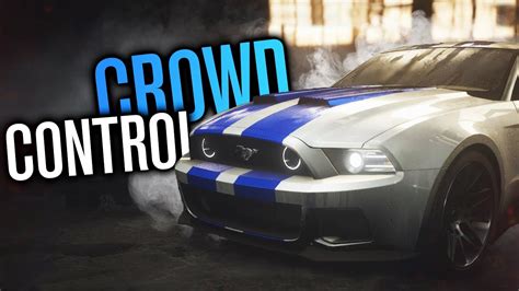 CROWD CONTROL MUSTANG - YouTube