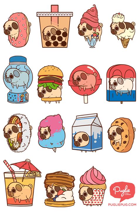 Puglie Pug on Twitter | Cute pugs, Cute animal drawings, Kawaii drawings