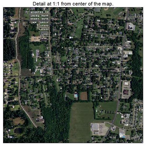 Aerial Photography Map of Opelousas, LA Louisiana