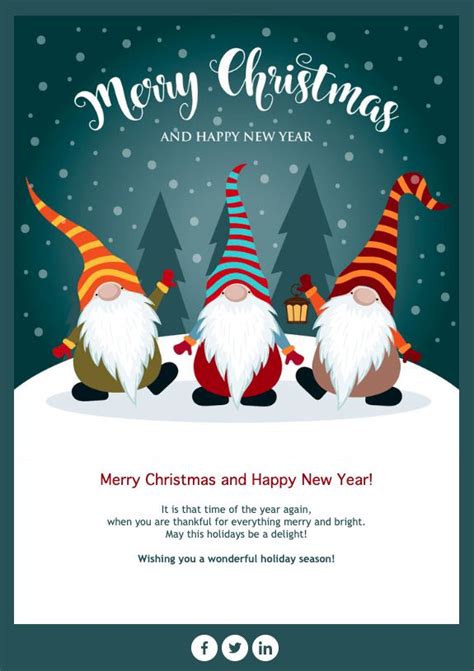 Christmas card email template | Email christmas cards, Email design inspiration, Christmas cards