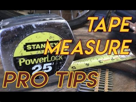 Clever Tape Measure Tricks Every Craftsman Should Know