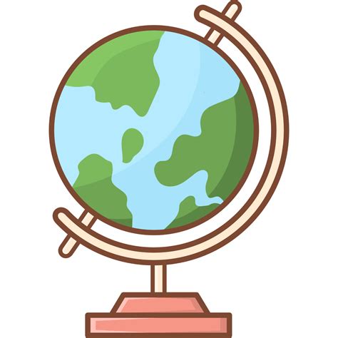 Cute Globe Cartoon Icon 11125363 PNG