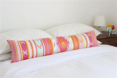 Adana Extra Long Pillow, Pink Lemonade | Pillows, Yellow pillows, Long ...