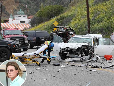 Bruce Jenner in Car Crash on PCH in Malibu