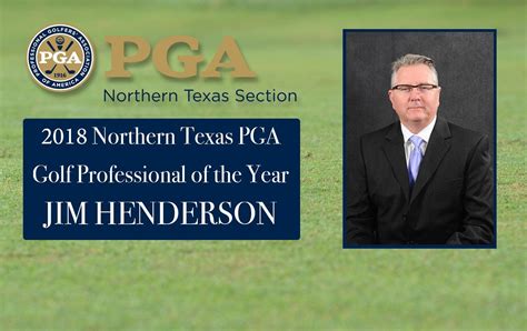 2018 Northern Texas PGA Section Award Winners Announced, Jim Henderson ...