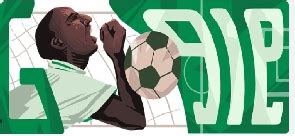 Google doodle honours Nigerian star Rashidi Yekini