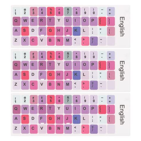 Universal English Keyboard Stickers, Replacement Keyboard Stickers ...