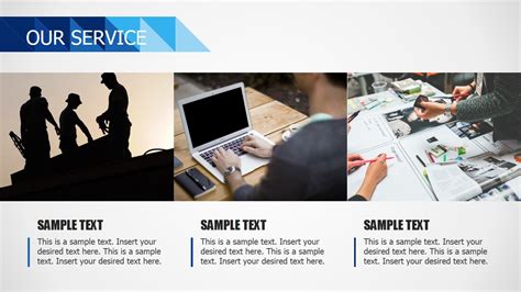 Blue Business PowerPoint Template - SlideModel