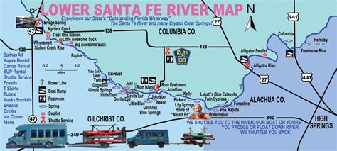 Explore The Santa Fe River + Over 20 Springs