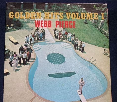 Details about WEBB PIERCE GOLDEN HITS VOLUME 1 1976 RECORD ALBUM LP | The mid, Country singers ...