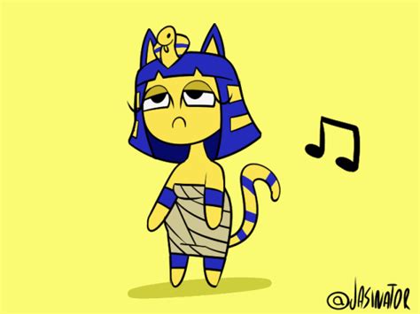 animal crossing egyptian cat meme - Loudly Diary Image Library