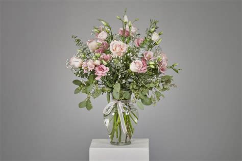 Baby Pink Vase Arrangement - Ramsgate Floral Designs