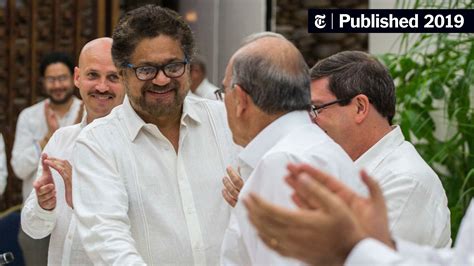 Colombia’s Former FARC Guerrilla Leader Calls for Return to War - The ...