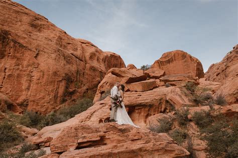 Red Rock Canyon Styled Elopement | Kiara & David