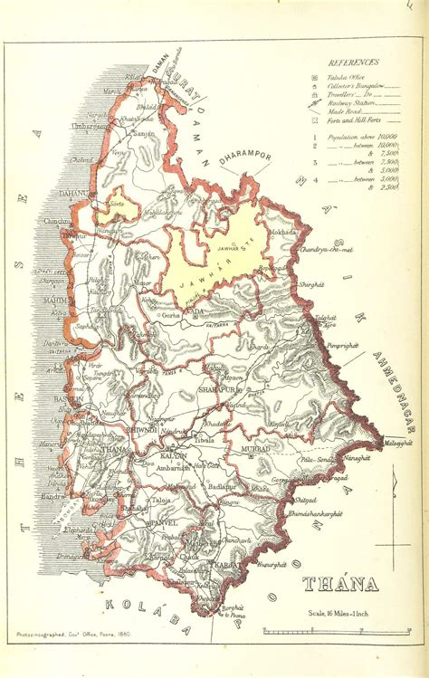 Thane district map 1896 : r/thane