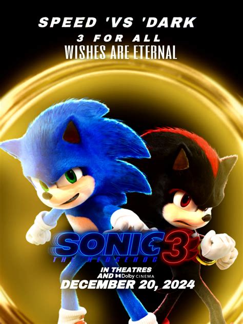 ArtStation - Sonic Movie 3 Teaser Concept Poster (Wishes Are Eternals)