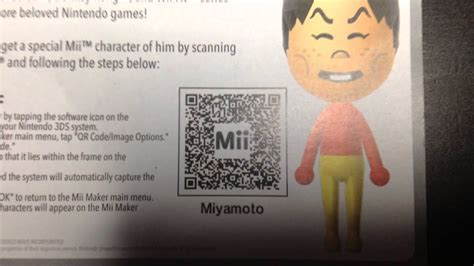 Naruto Mii QR Code