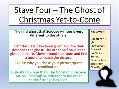 A Christmas Carol Stave 4 | Teaching Resources | Christmas carol quotes gcse, Christmas carol ...