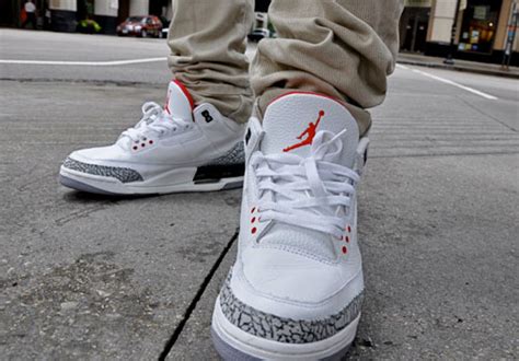 STYLE: Nike Re-Releases Iconic White/Cement Cement Grey Air Jordan IIIs ...