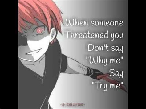 Badass anime characters quotes 2021