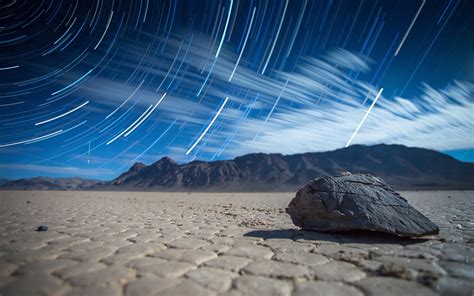 nature, Landscape, Abstract, Rock, Desert, Hill, Long Exposure, Star ...