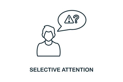 Selective Attention Icon Graphic by aimagenarium · Creative Fabrica