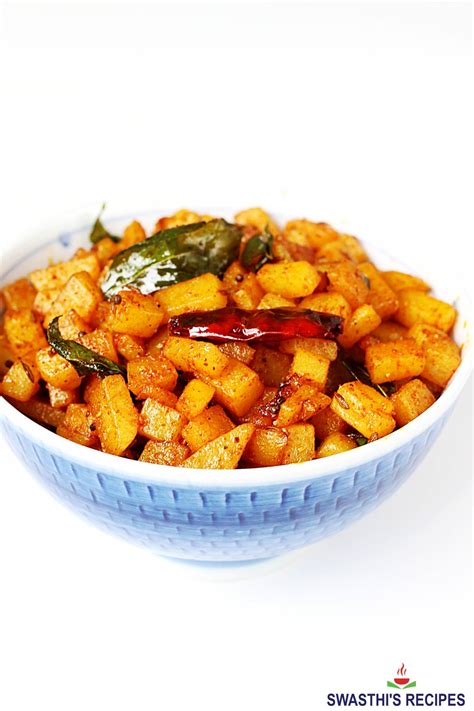 Potato Fry (Aloo Fry Recipe) - Swasthi's Recipes