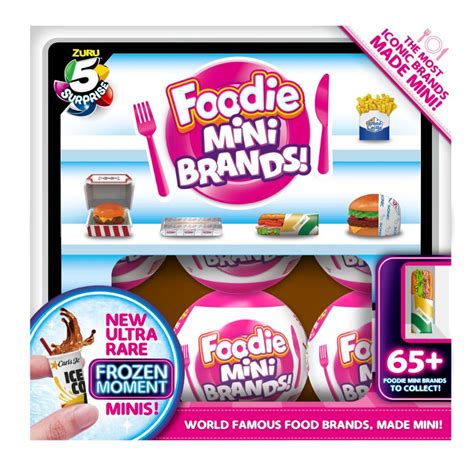 5 Surprise Mini Brands Foodie Assorted | Toy Brands A-K | Casey's Toys