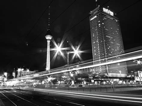 Berlin Alexanderplatz At Night Photograph by Bernd Schunack - Fine Art America