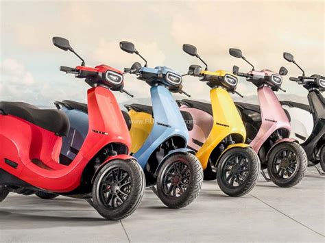 Ola Electric Scooter All Colours