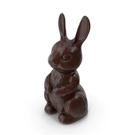 Dark Chocolate Bunny PNG Images & PSDs for Download | PixelSquid - S112599915