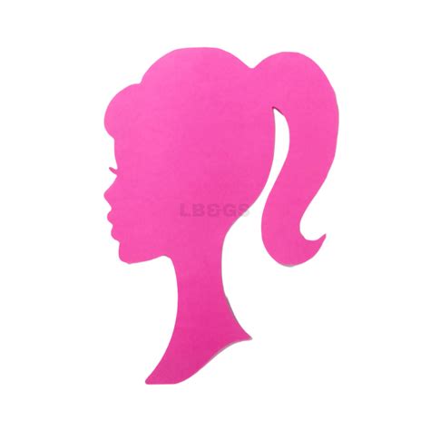 Barbie logo head paper cut out for party decorations | Lazada PH