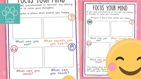 Teacher's Pet » KS2 Focus Your Mind Wellbeing Journal Activity