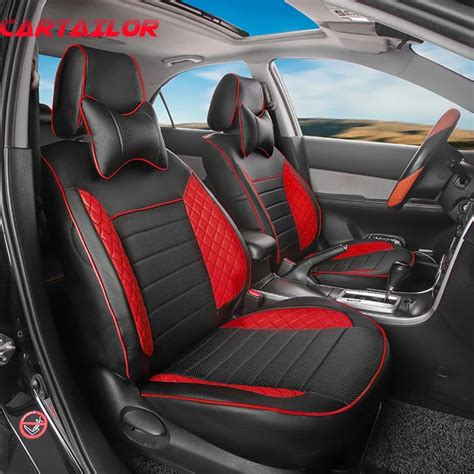 CARTAILOR seat covers fit for Peugeot 308 SW PU leather car seat cover ...