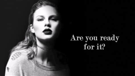 Ready For It - Taylor Swift | Lyrics - YouTube