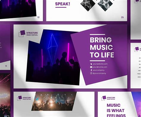 Music Festival Presentation PowerPoint Template