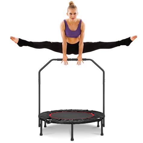 40 Foldable Mini Trampoline Kids Adults Exercise Rebounder 5 Thick PVC Covers to Choose from ...