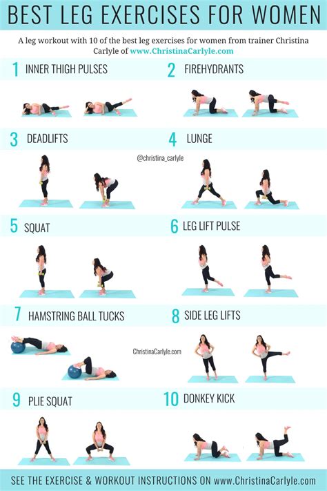 The Best Leg Exercises for Women that Want Tight, Toned Legs