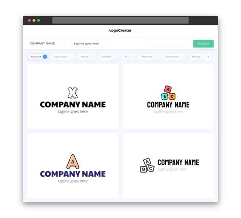 Abc Logo Design: Create Your Own Abc Logos