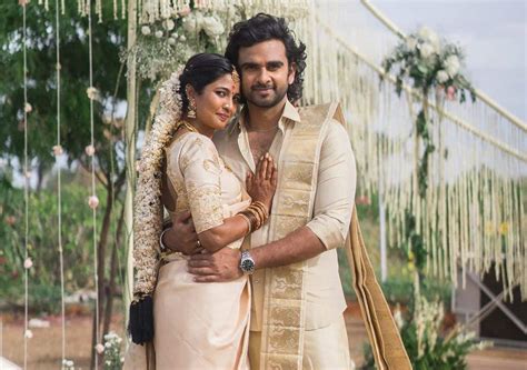 Tamil actor Ashok Selvan gets married to actress Keerthi Pandian; shares adorable eco-friendly ...