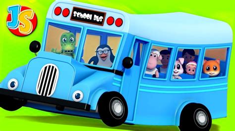 Wheels On The Bus Nursery Rhymes | Baby Songs For Kids By Junior Squad - YouTube