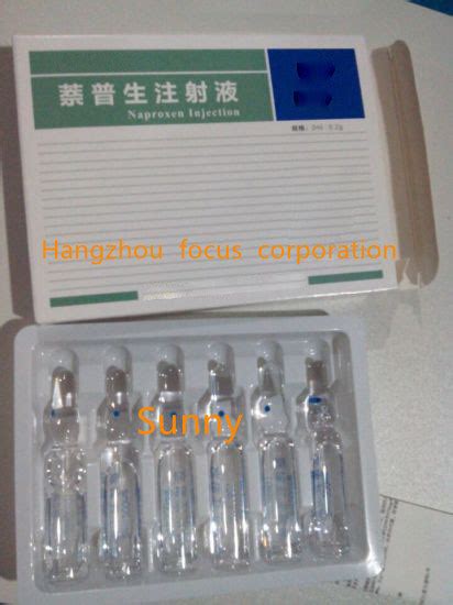 Naproxen Injection Antipyretic/ Analgesic / Anti-Inflammatory - China ...