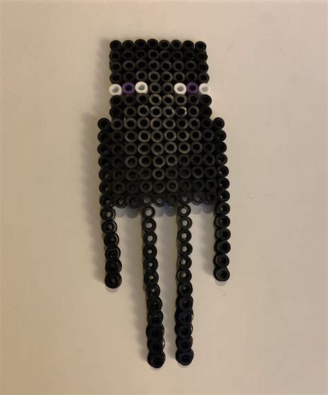 Enderman Minecraft Perler Bead Pattern Perler Beads Minecraft Perler ...