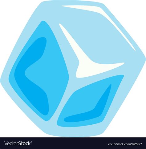 Cube icon ice design graphic Royalty Free Vector Image