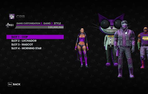 Original Colors for Gang Customization | Saints Row Mods