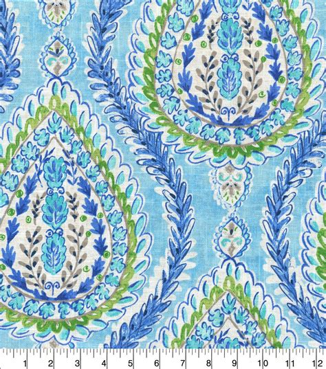 Dena Designs Multi Purpose Decor Fabric 54" Coconut Row Poolside | JOANN | Fabric decor, Blue ...