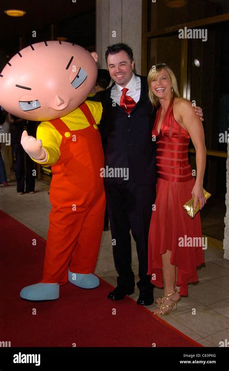 Seth Macfarlane,Wife, Stewie at arrivals for FAMILY GUY's STEWIE Stock Photo: 38191960 - Alamy